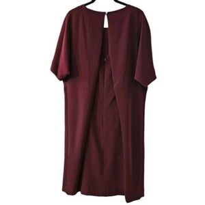 Ralph Lauren Deep Burgundy Tunic Dress